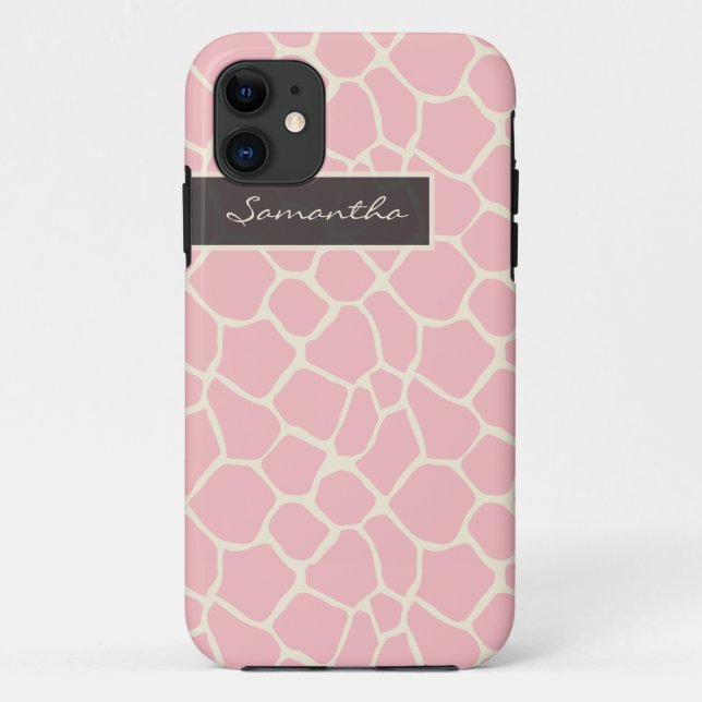 Giraffe Pattern iPhone 5 Case-Mate Case (pink) (Back)