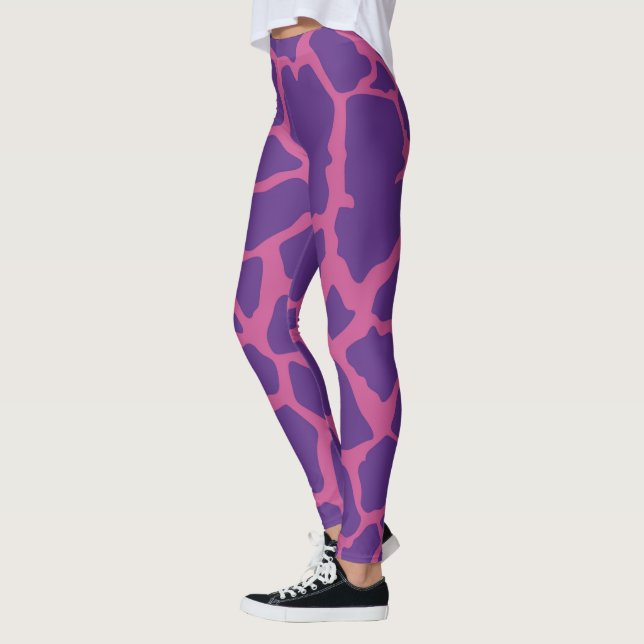 Giraffe Pattern Leggings (Left)