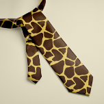 Giraffe Pattern Tie<br><div class="desc">Giraffe print custom tie</div>