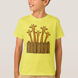 Giraffe Peek Squad – Fence Friends Tee