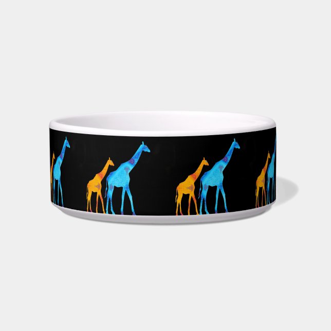 Giraffe Pet Bowl (Front)