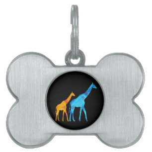 Giraffe Pet ID Tag