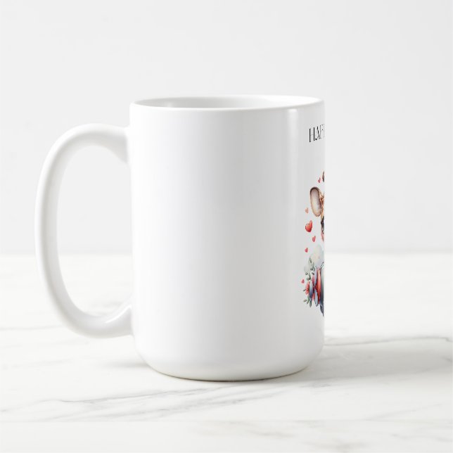 Giraffe Pilot Birthday Coffee Mug (Left)