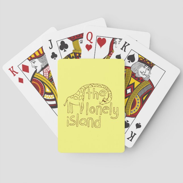 Giraffe Playing Cards (Back)