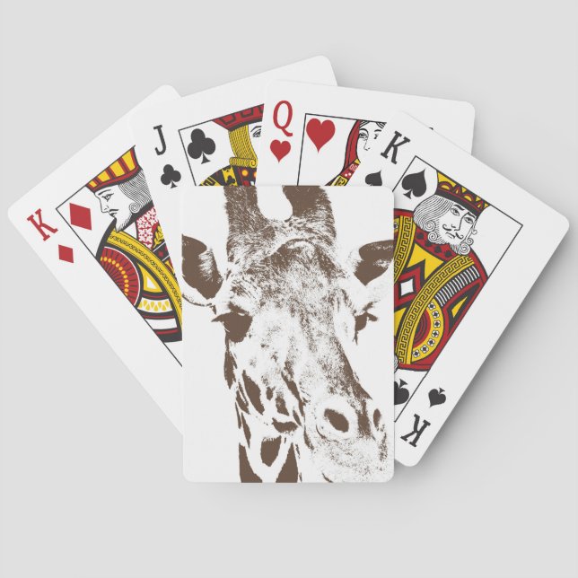 Giraffe Playing Cards (Back)