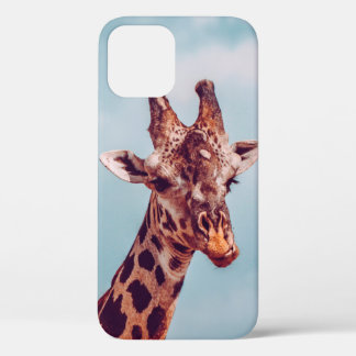 GIRAFFE PORTRAIT iPhone 12 CASE