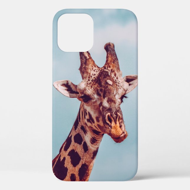 GIRAFFE PORTRAIT Case-Mate iPhone CASE (Back)