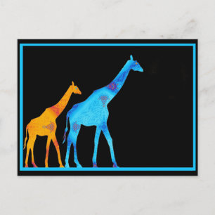 Giraffe Postcard
