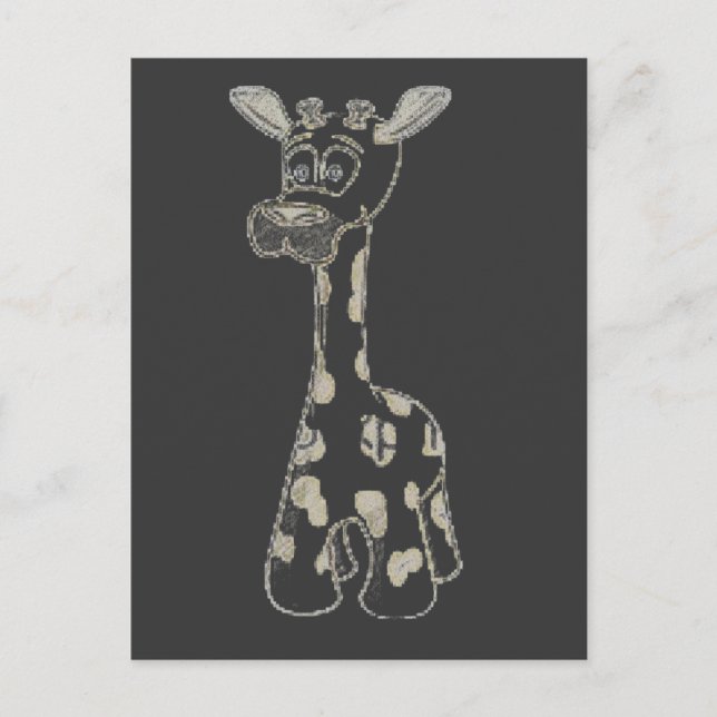 Giraffe Postcard (Front)