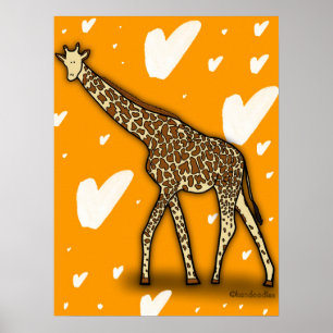 Giraffe Poster