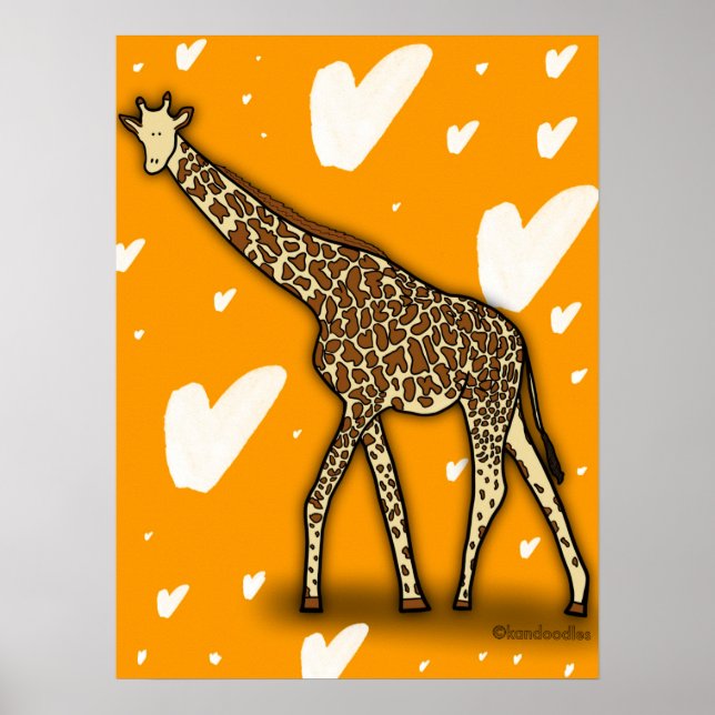 Giraffe Poster (Front)