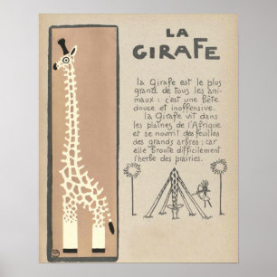 Giraffe Poster