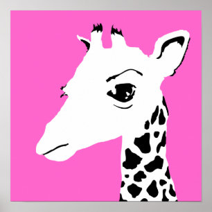 giraffe poster