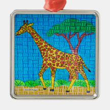 Giraffe - Premium Ornament