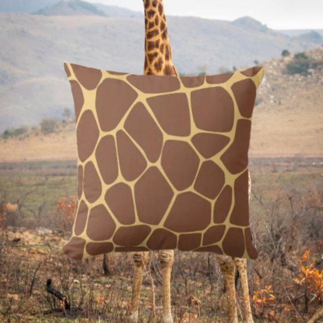 Giraffe Print Cushion (Creator Uploaded)