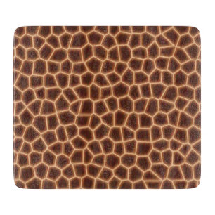 Giraffe Print Cutting Board