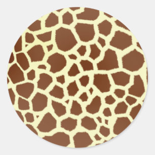 Giraffe Print Envelope Seal