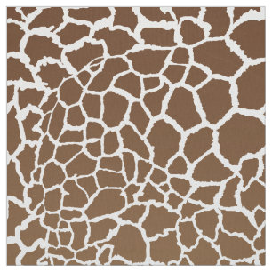 Giraffe print fabric
