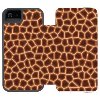 Giraffe Print Incipio Watson™ iPhone 5 Wallet Case