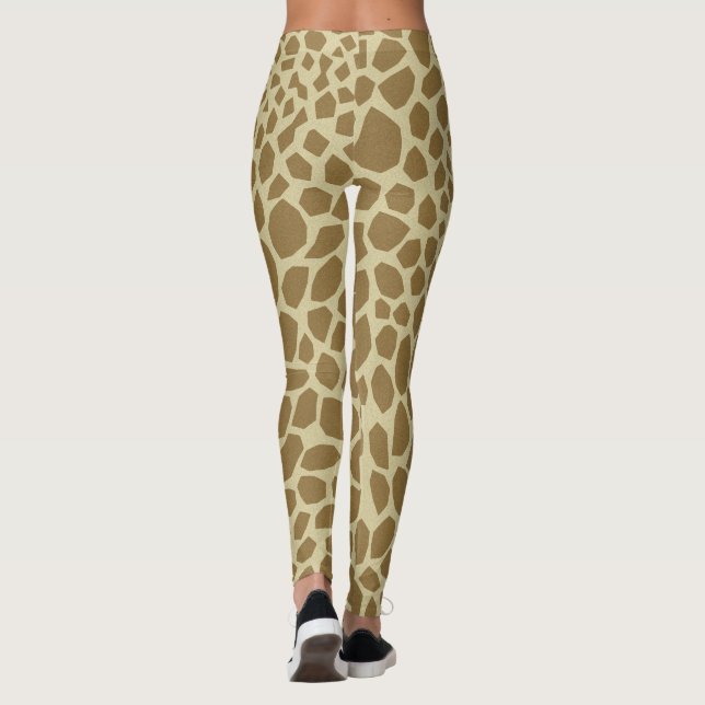 Giraffe Print Legging (Back)