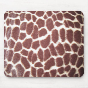 Giraffe print Mousepad