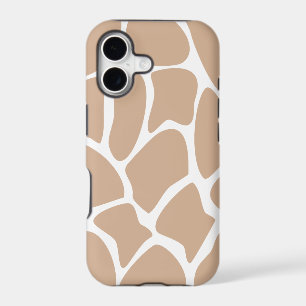 Giraffe Print Pattern in Beige.