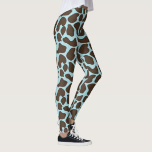 Giraffe Print Pattern Leggings