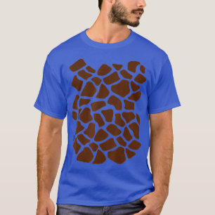Giraffe Print Simple Halloween Costume Zoo Animal T-Shirt