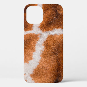 Giraffe print texture iPhone 12 case