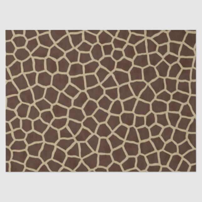 giraffe print tissue paper (Front)