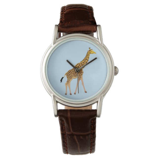 Giraffe Print Watch (Front)