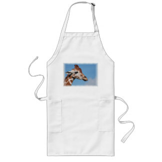 Giraffe Profile Long Apron