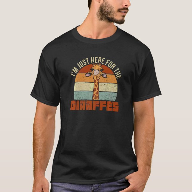 Giraffe Quote For A Giraffe T-Shirt (Front)