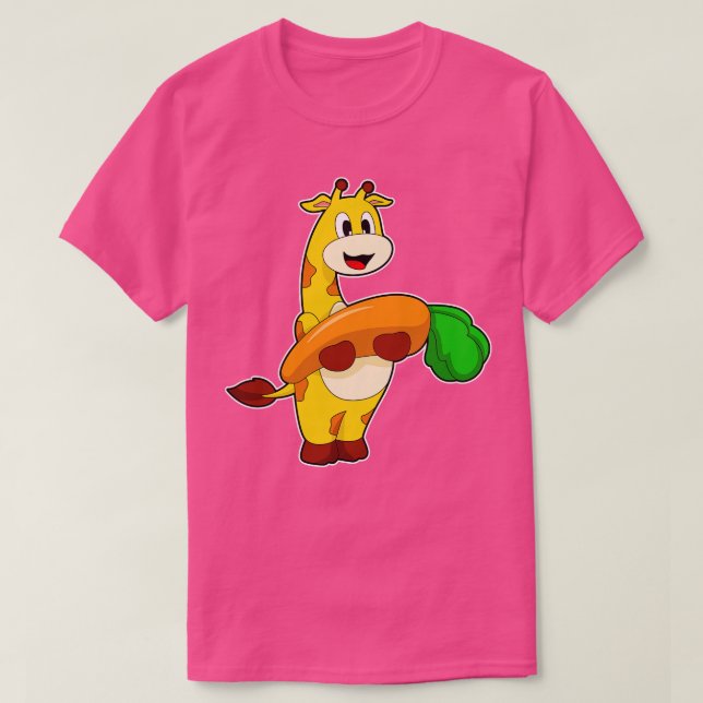 Giraffe rot T-Shirt (Design Front)