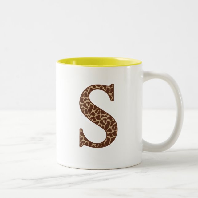 Giraffe S Two-Tone Coffee Mug (Right)