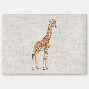 Giraffe Safari Animal Magnet