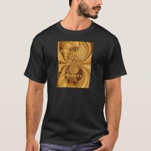 Giraffe Safari  Hakuna Matata woven souvenir art T-Shirt