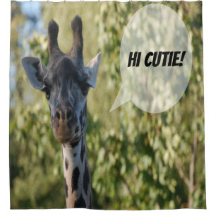 Giraffe Shower Curtain