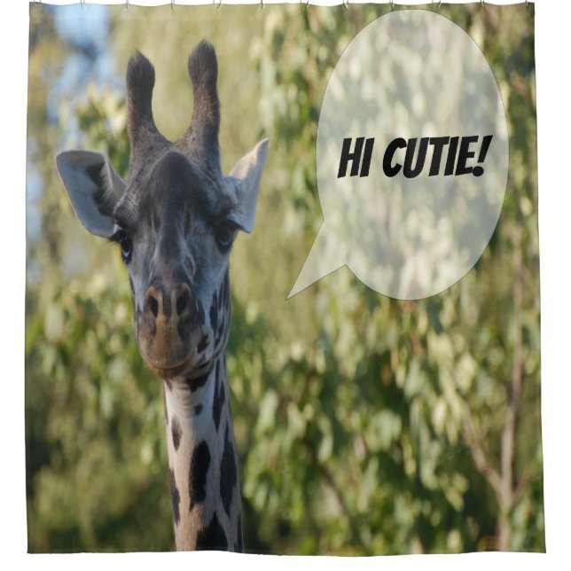 Giraffe Shower Curtain (Front)