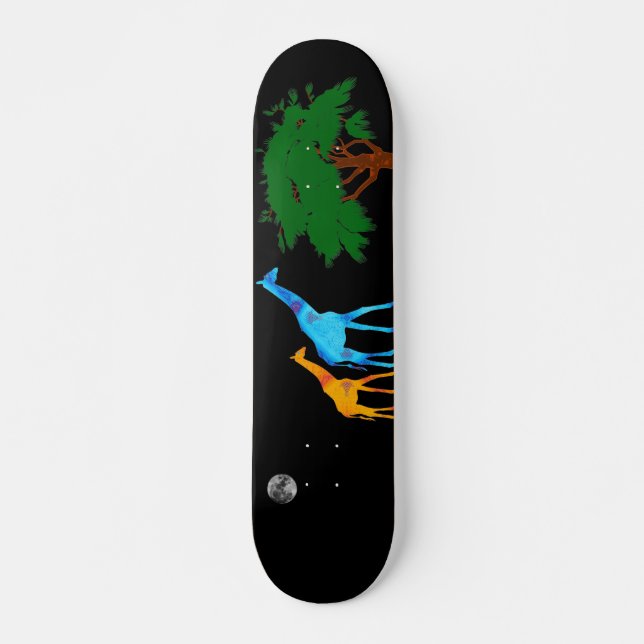 Giraffe Skateboard (Front)