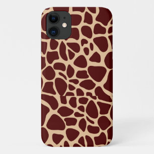 Giraffe Skin Print Brown pattern-48678 Case-Mate iPhone Case