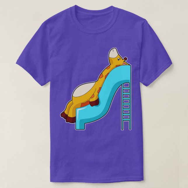 Giraffe Slide T-Shirt (Design Front)