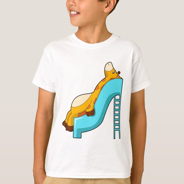 Giraffe Slide T-Shirt (Front)