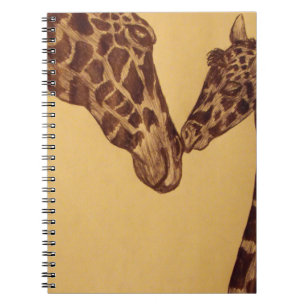 Giraffe Spiral Notebook
