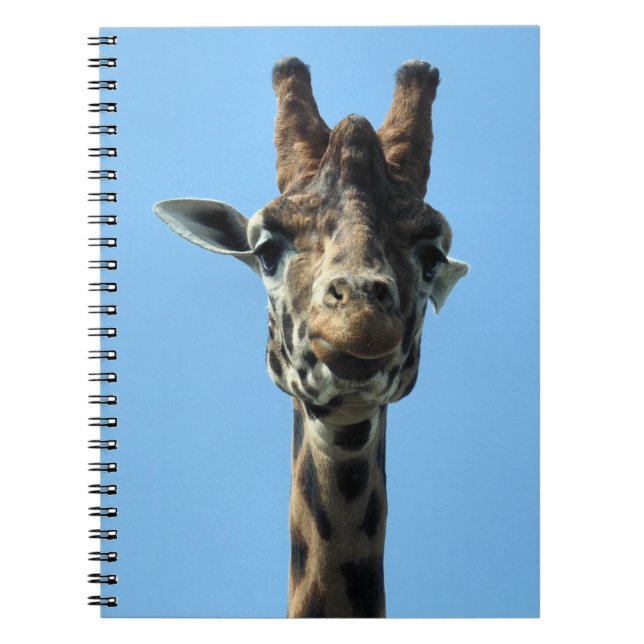 GIRAFFE SPIRAL NOTEBOOK (Front)