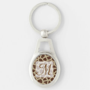 Giraffe Spot Animal Print Wild Digital Key Chain