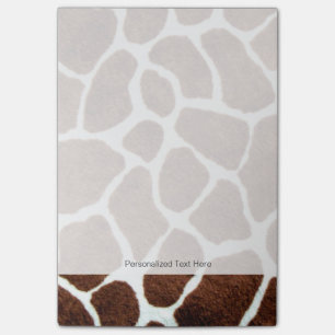 Giraffe spots post-it notes