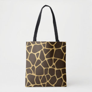 Giraffe Spotted Background Tote Bag
