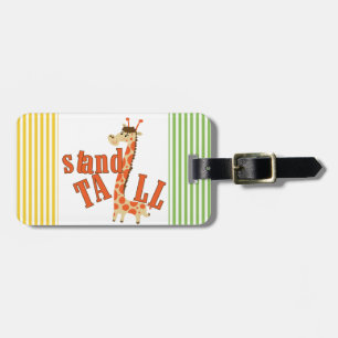 Giraffe Stand Tall Luggage Tag