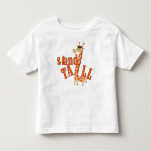 Giraffe Stand Tall Toddler T-Shirt